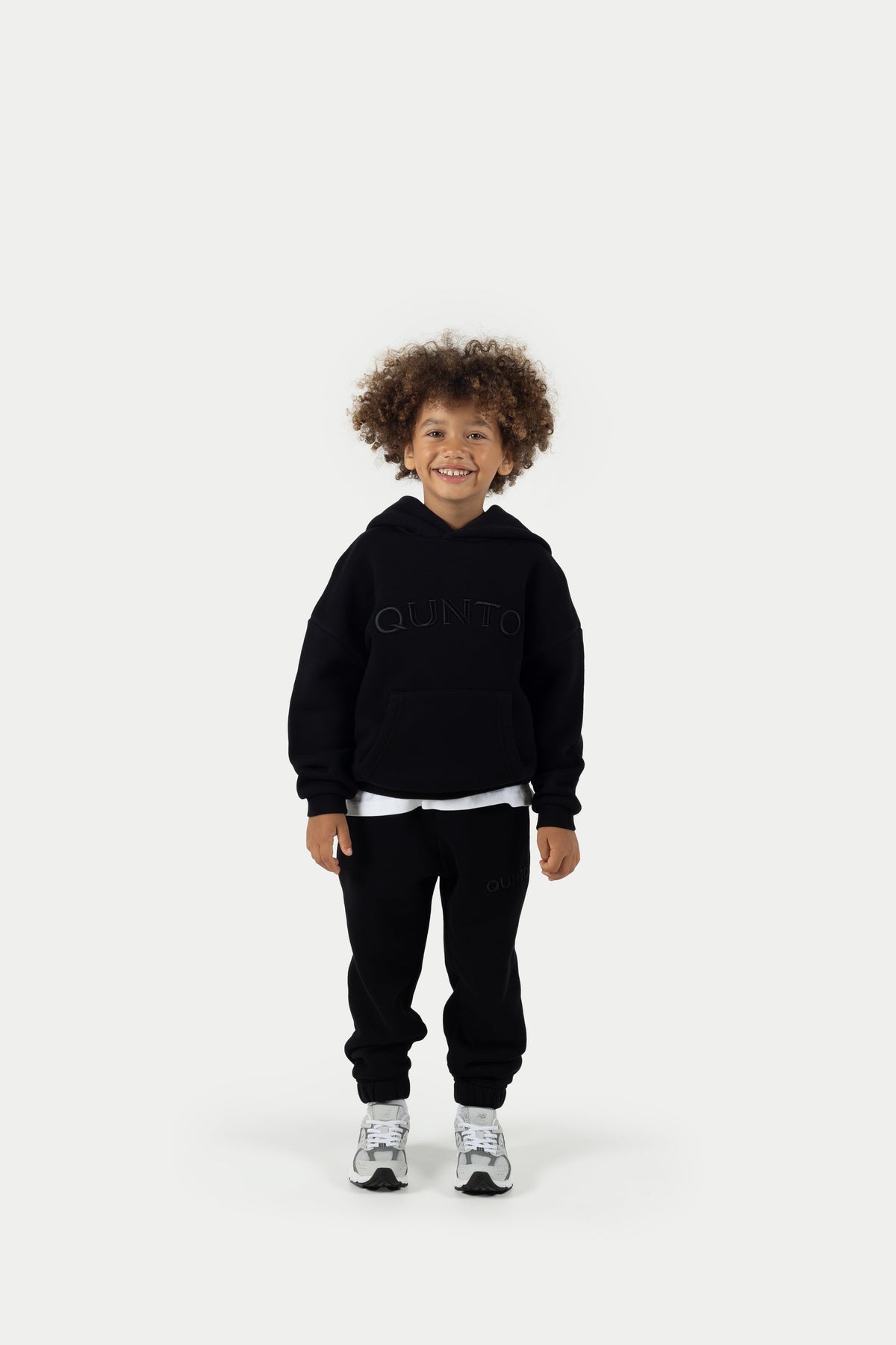 Fat Qunto Hoodie Black Kids