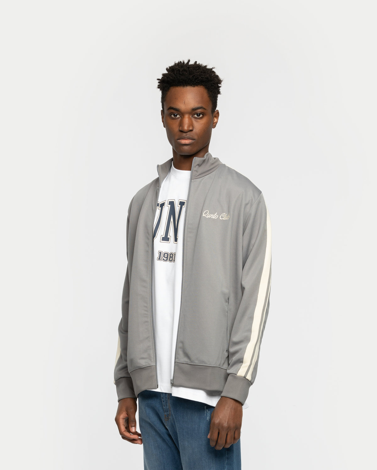 QC Track Jacket Grey