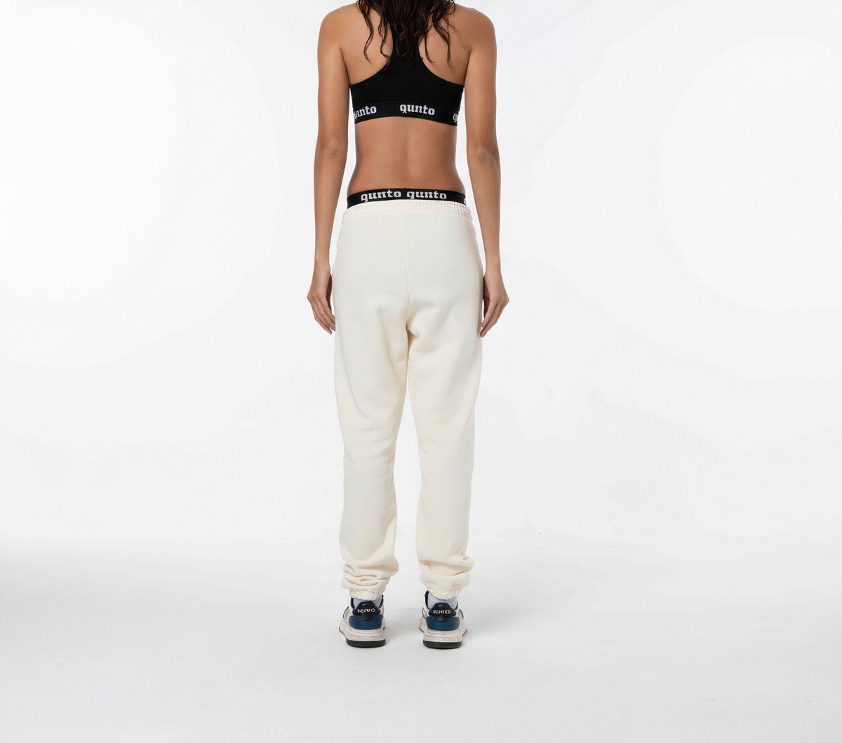 W REGULAR JOGGER CREAM