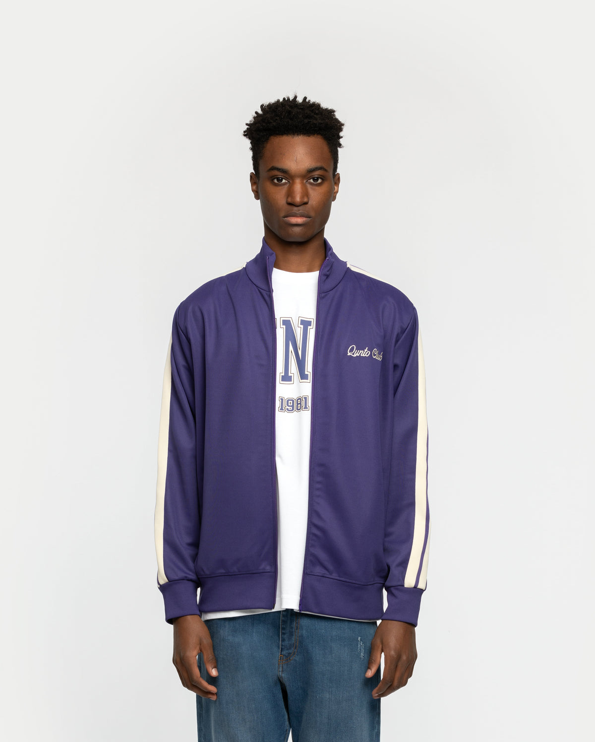 QC Track Jacket Purple
