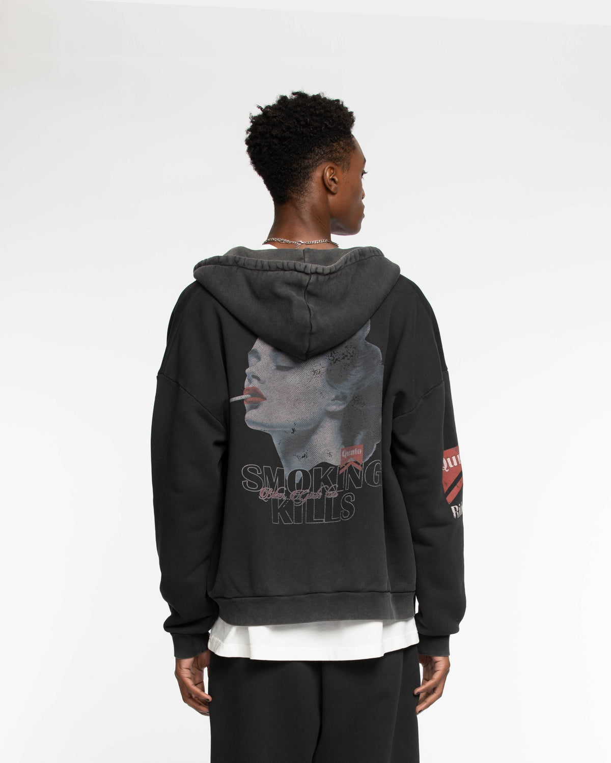 Smoking Kills Zipper Hoodie