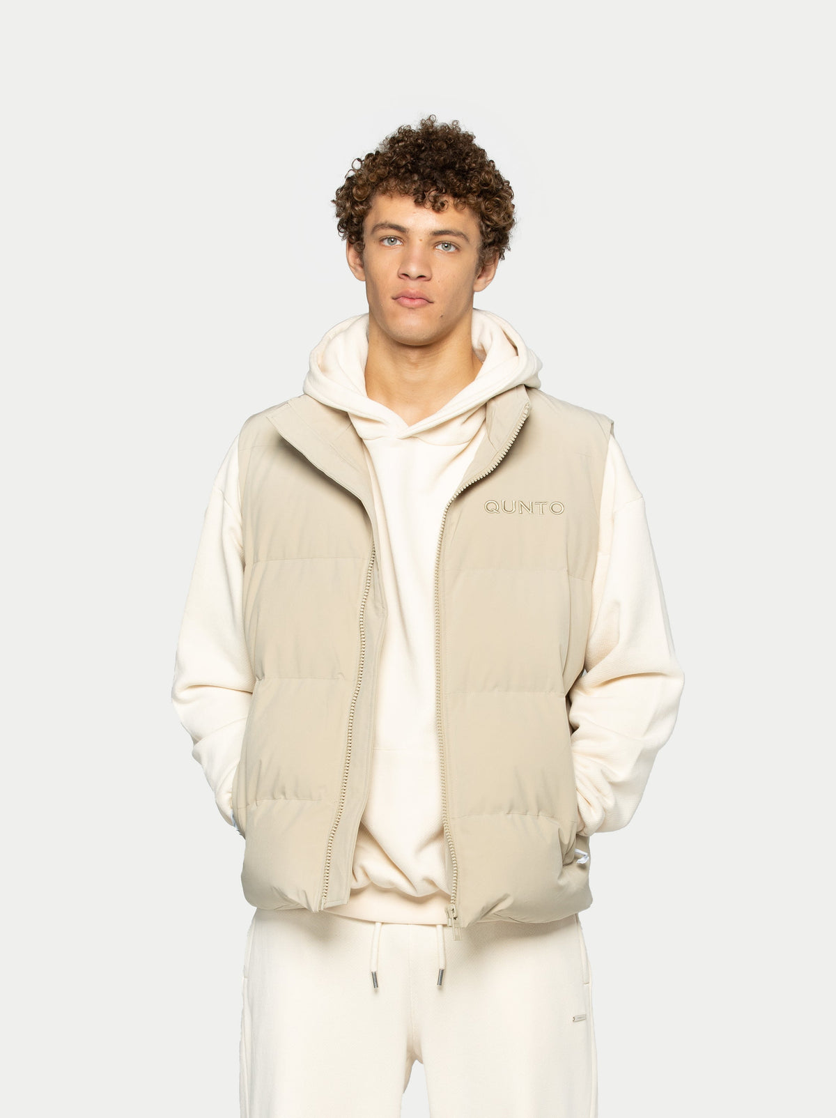 Super Puffer Vest Cream