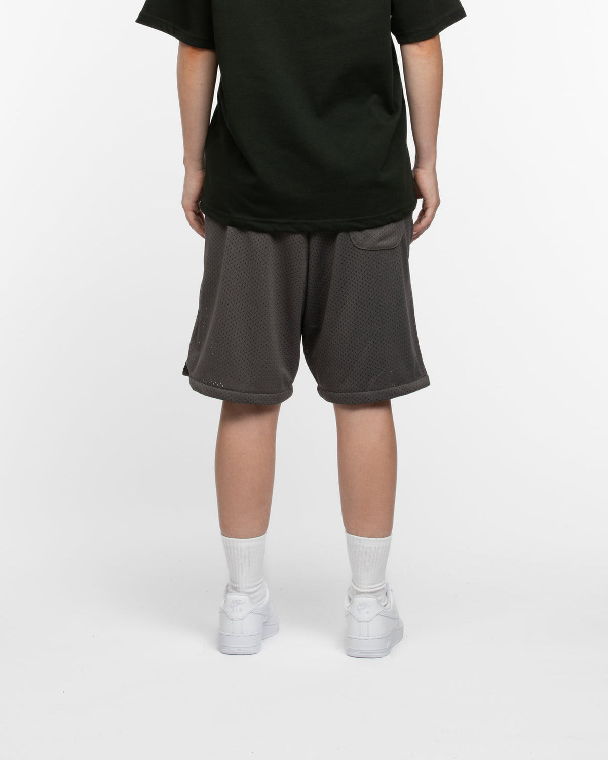 QUNTO MESH SHORTS GREY