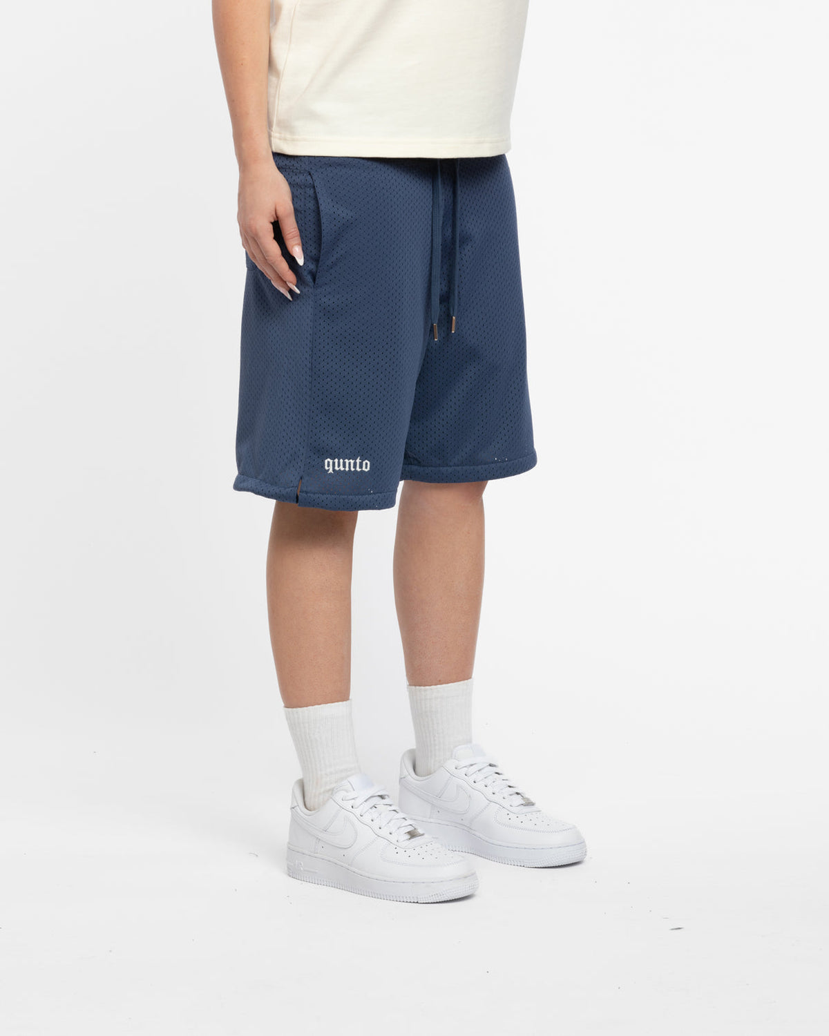 QUNTO MESH SHORTS BLUE