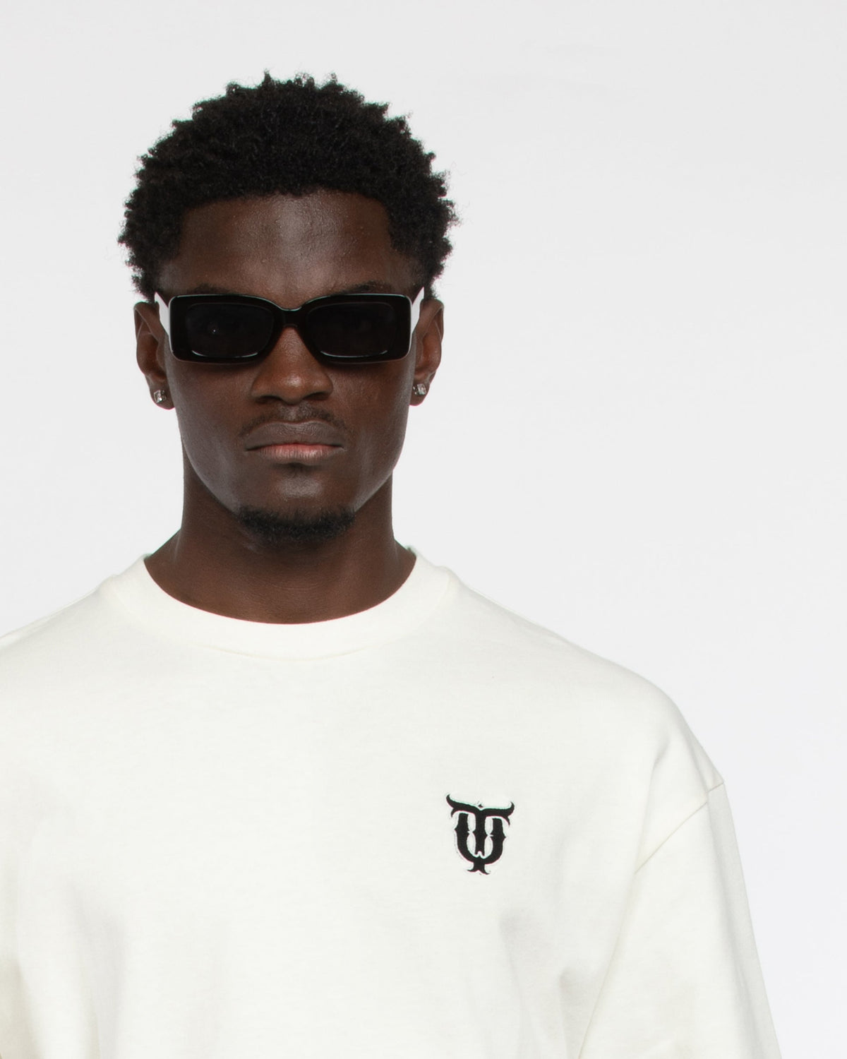 QT Logo White Tshirt
