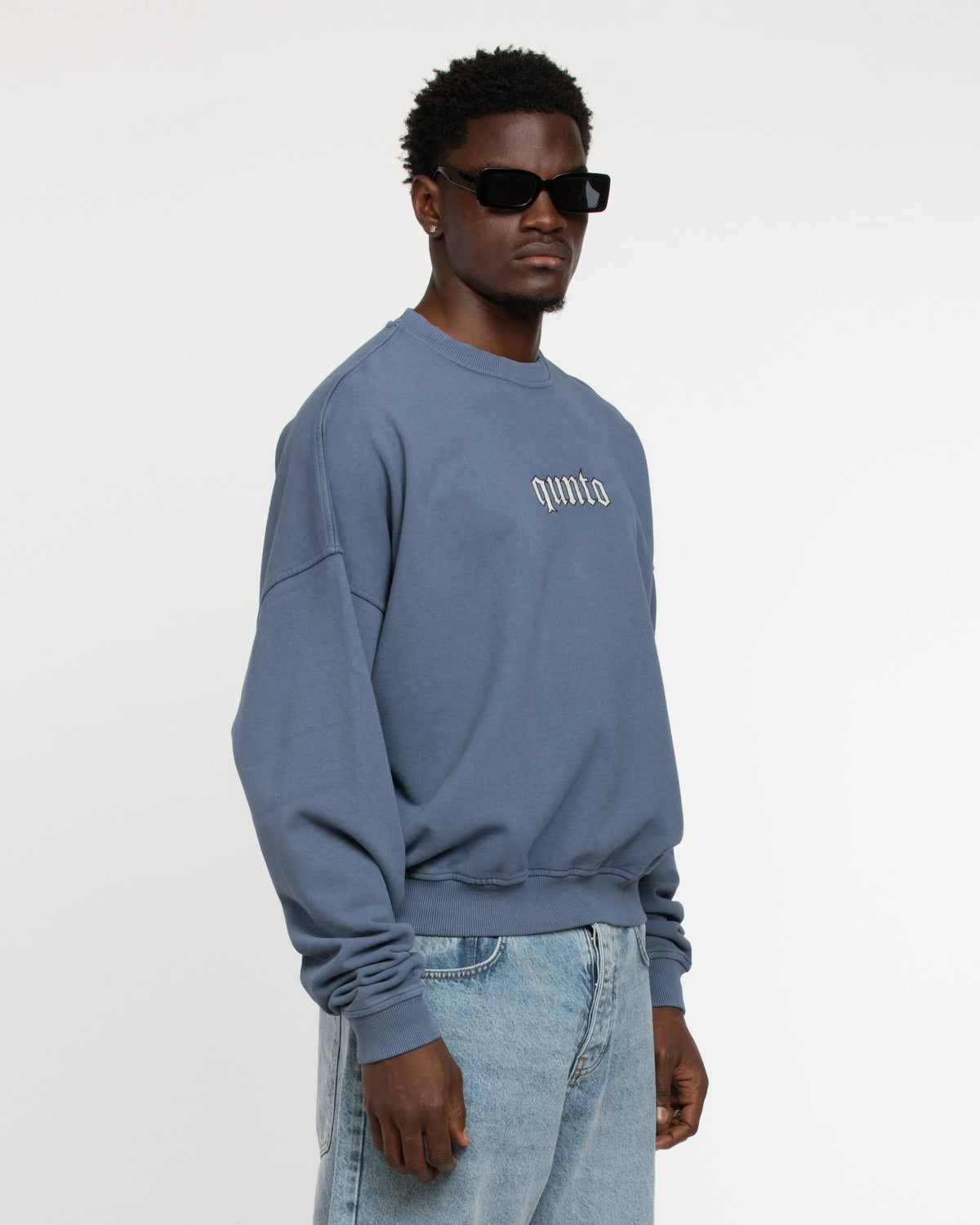 ESSENTIALS BLUE SWEATER