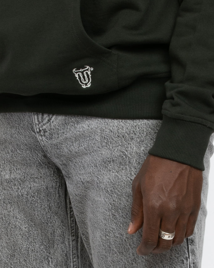 ESSENTIALS BLACK HOODIE