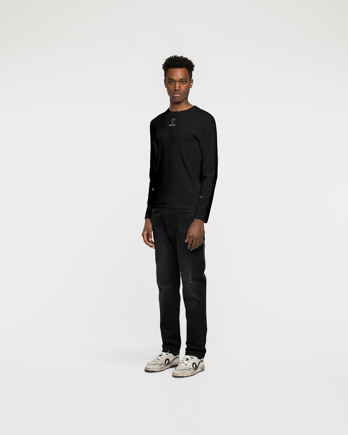 City Of Angels Long Sleeve Black