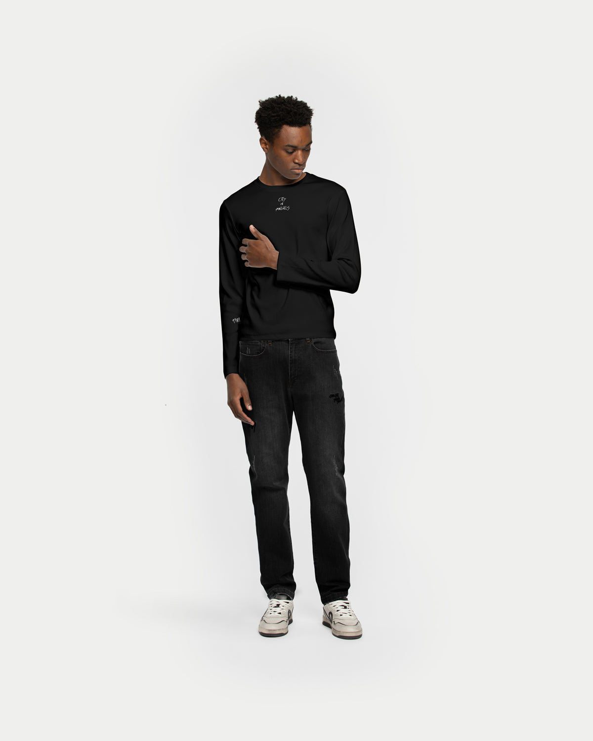 City Of Angels Long Sleeve Black