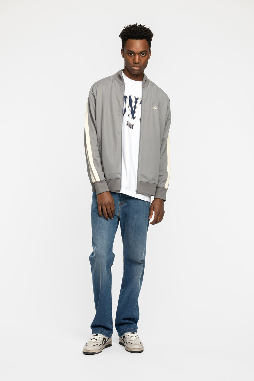 QC Track Jacket Grey