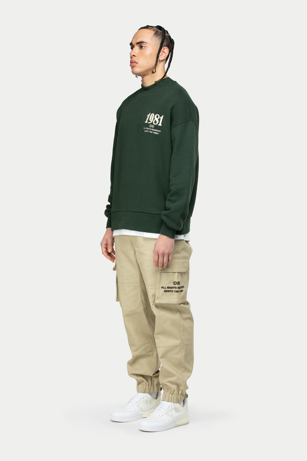 Alaska WN Sweatshirt Dark Green