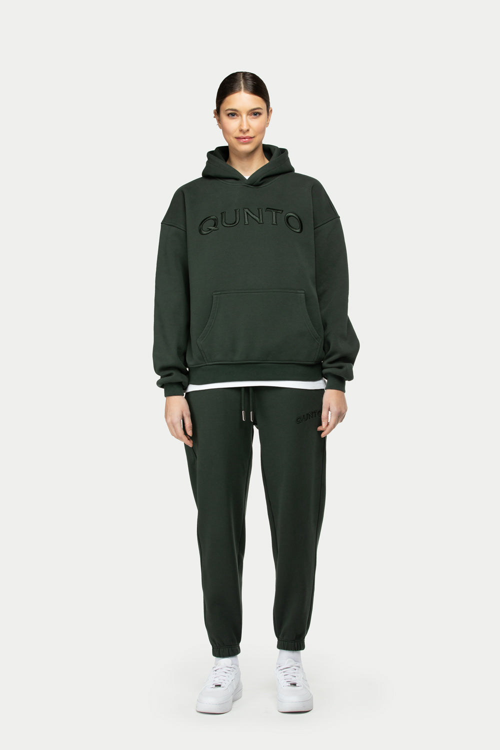 Fat Qunto Hoodie Green