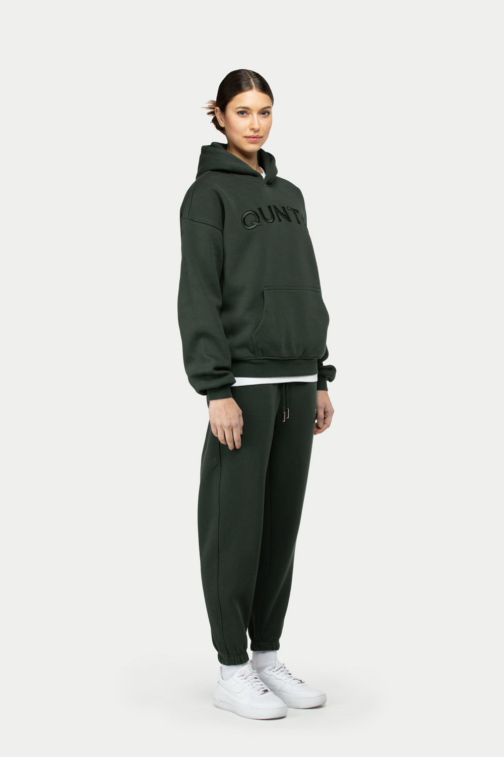 Fat Qunto Hoodie Green