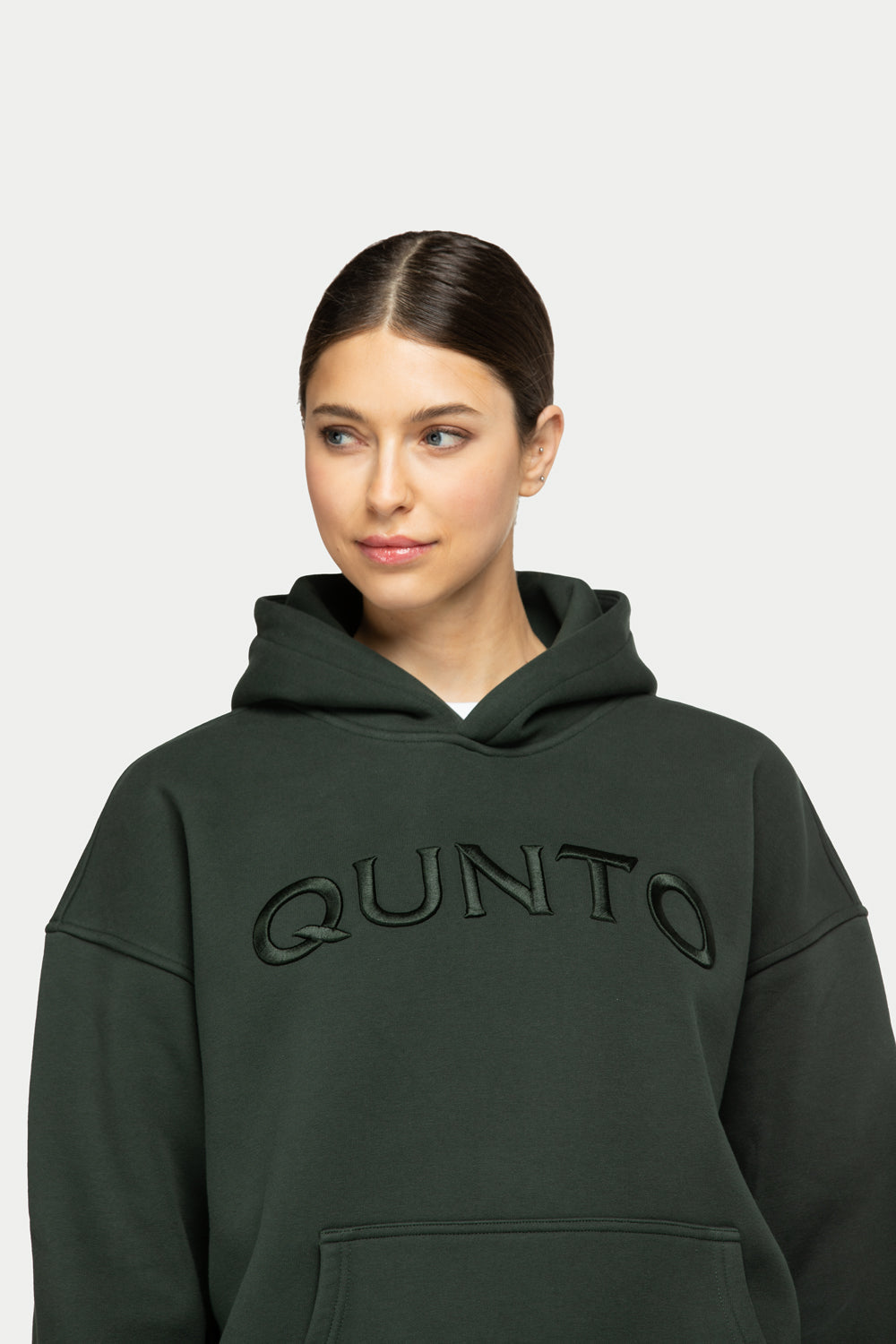 Fat Qunto Hoodie Green