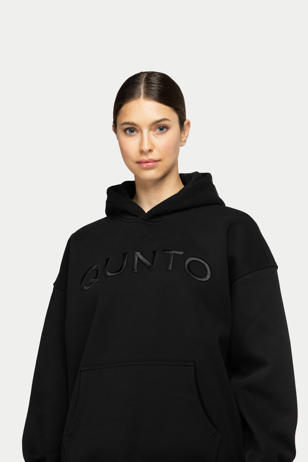 Fat Qunto Hoodie Black