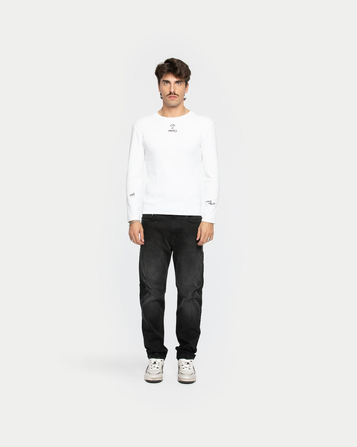 City Of Angels Long Sleeve White