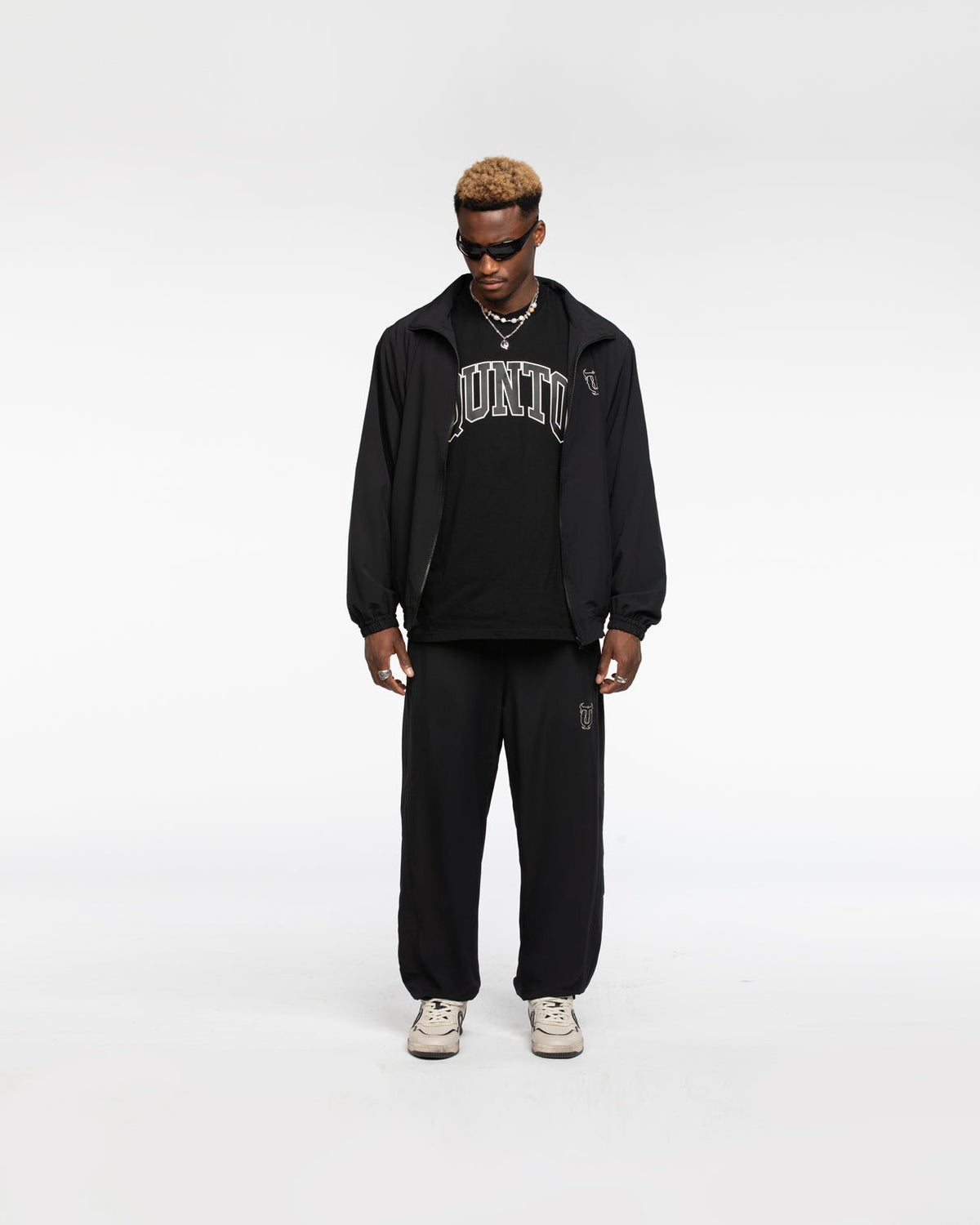 QT TRACK JACKET BLACK