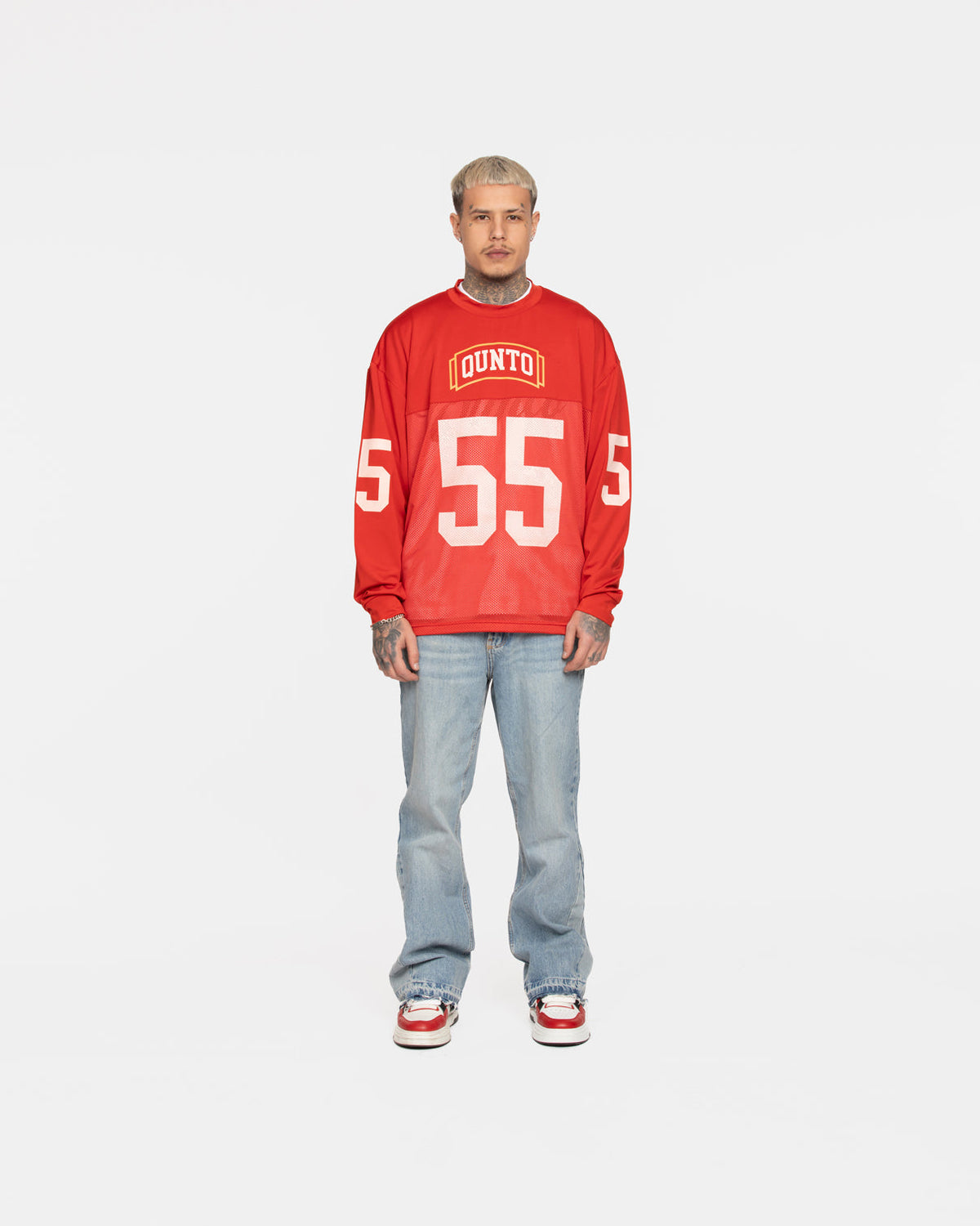 Mesh Jersey Red