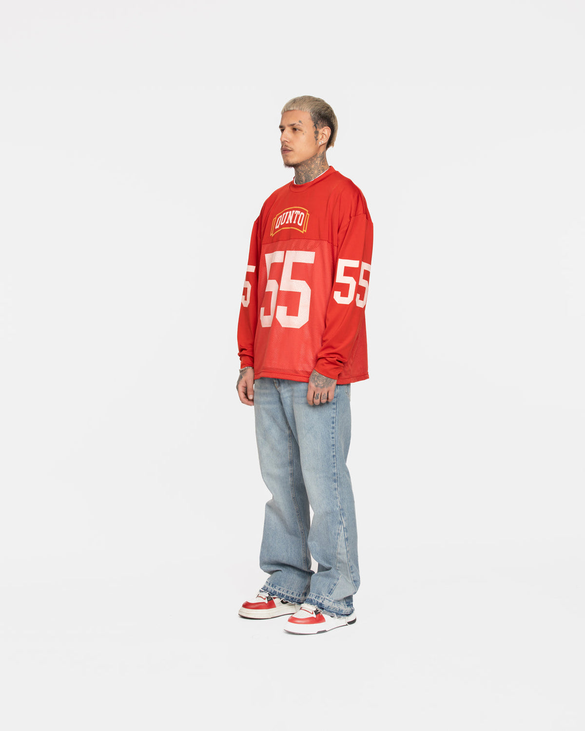 Mesh Jersey Red