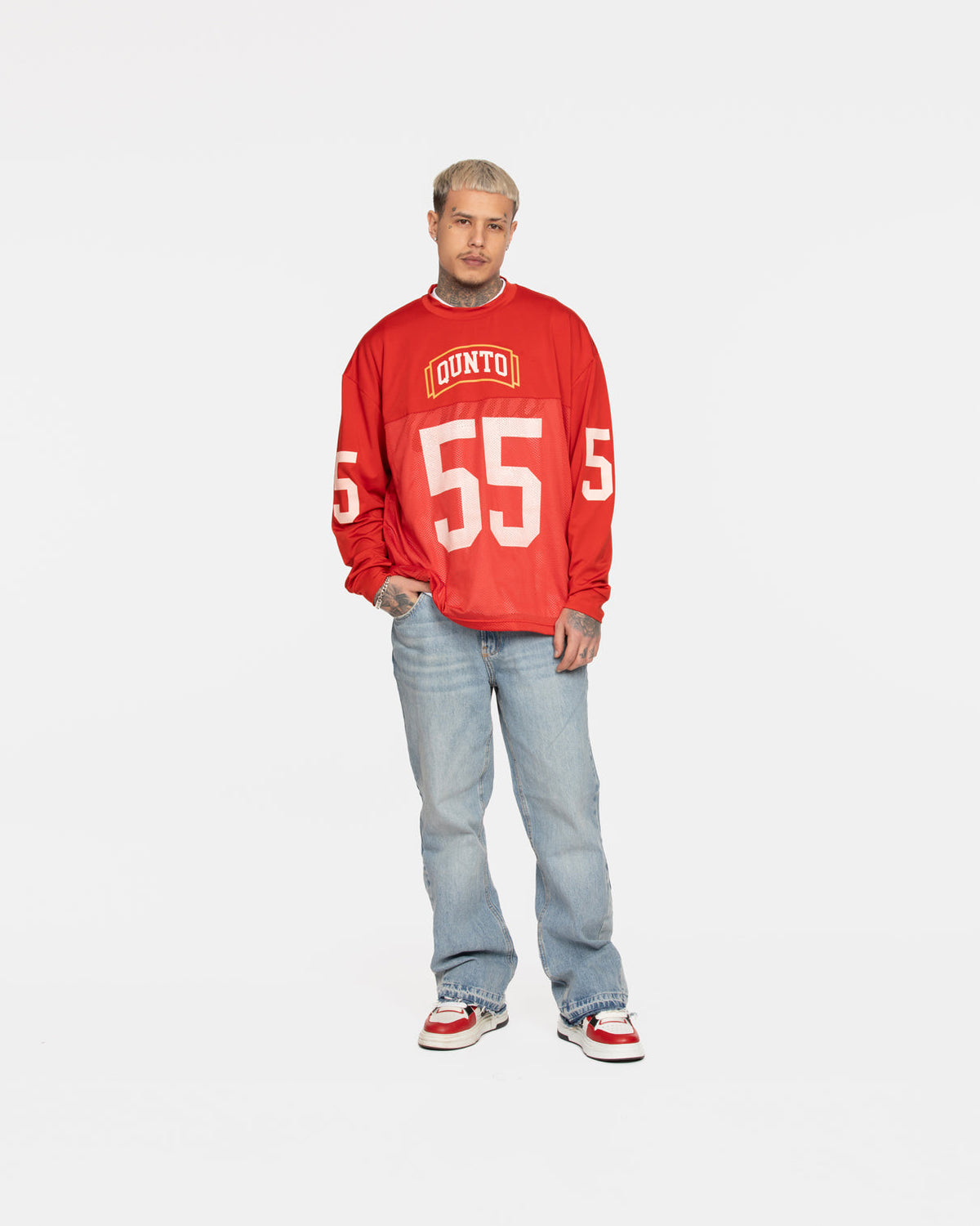 Mesh Jersey Red