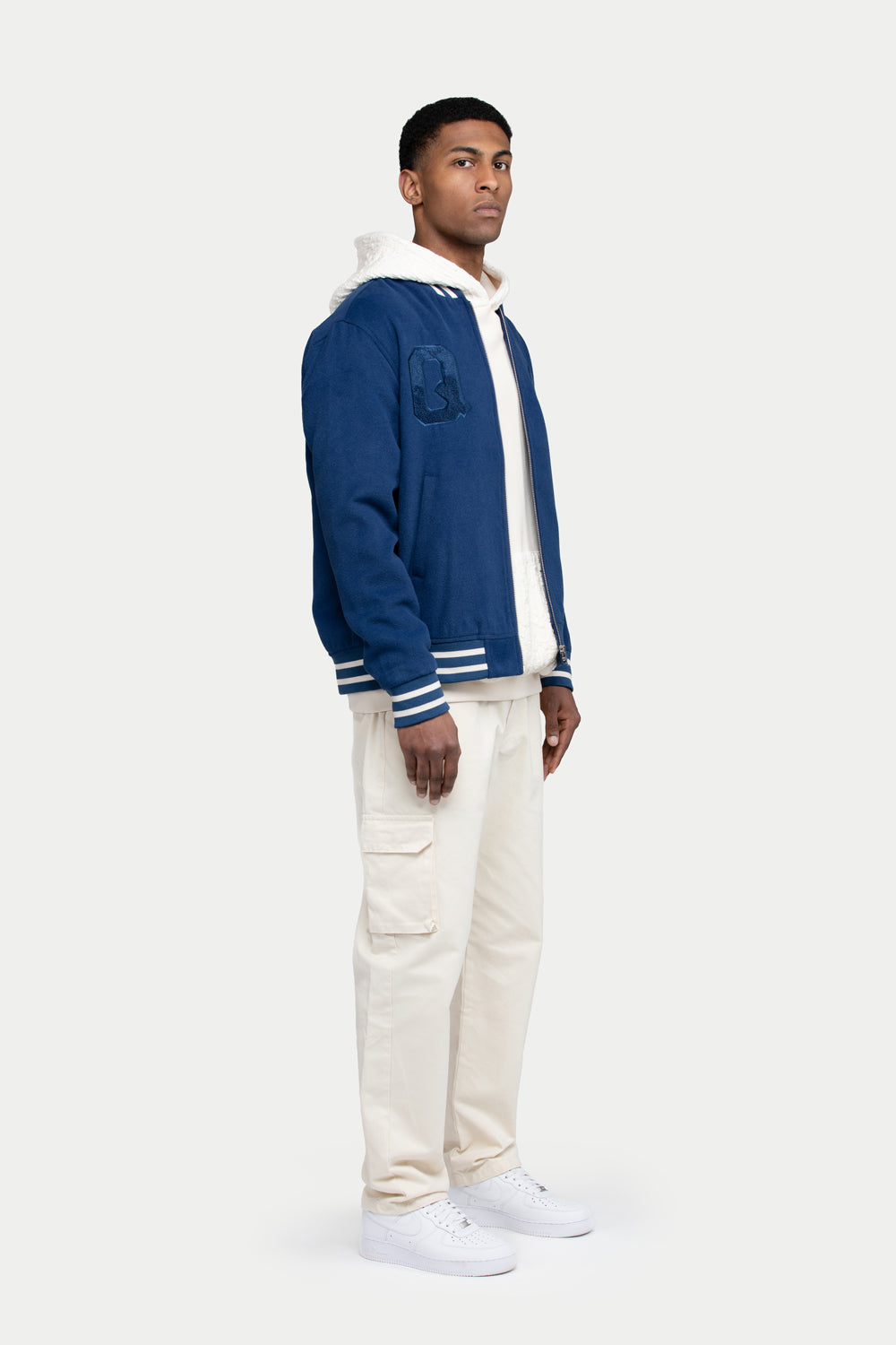 QC College Jacket Blue