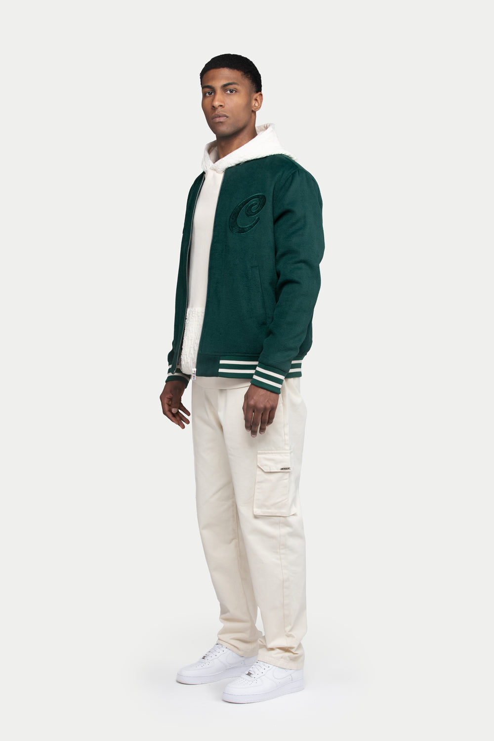 QC College Jacket  Green