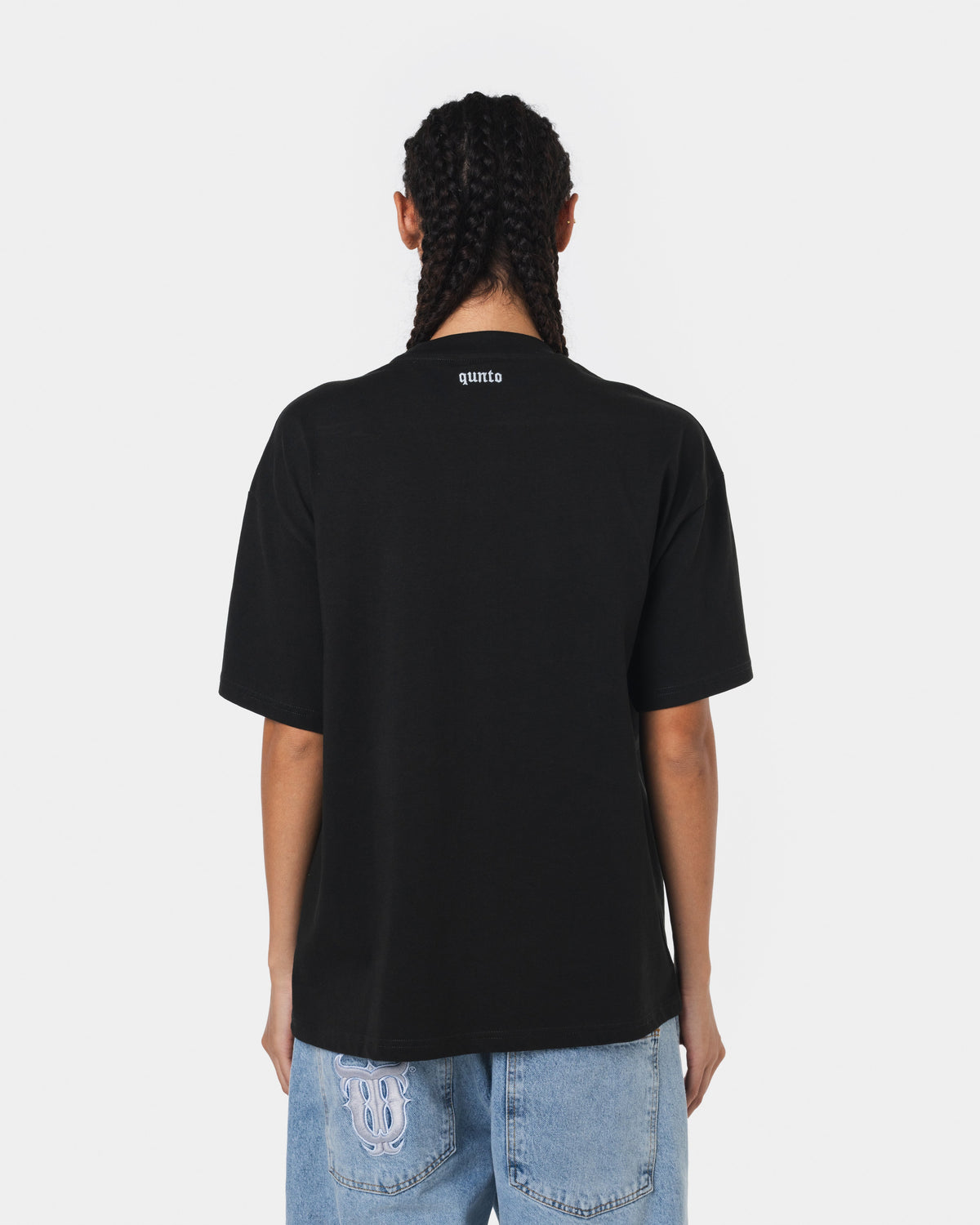QUNTO BLUE OUTLINER TSHIRT