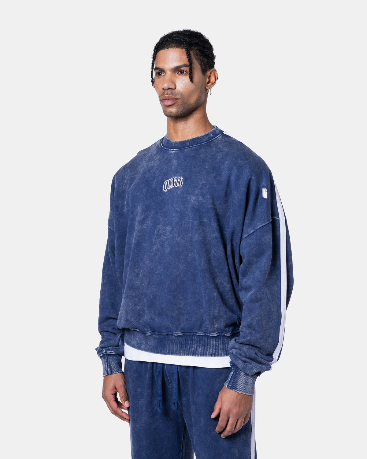 PIPES SWEATER BLUE