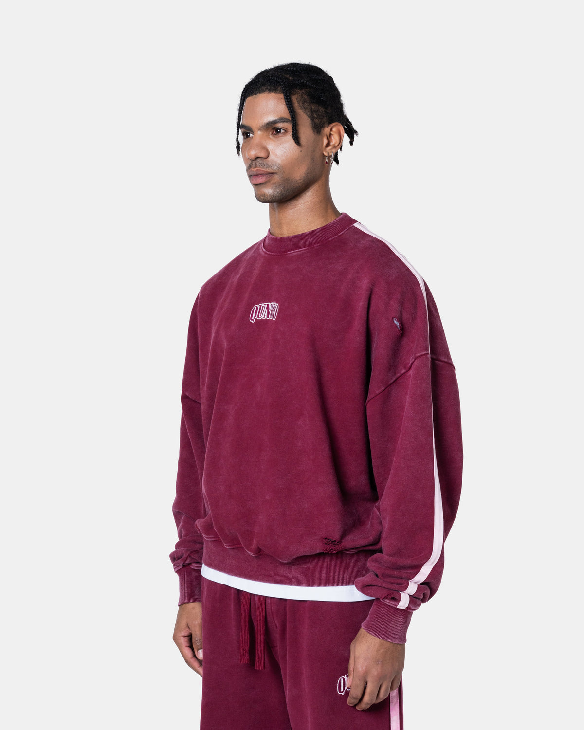 PIPES SWEATER RED
