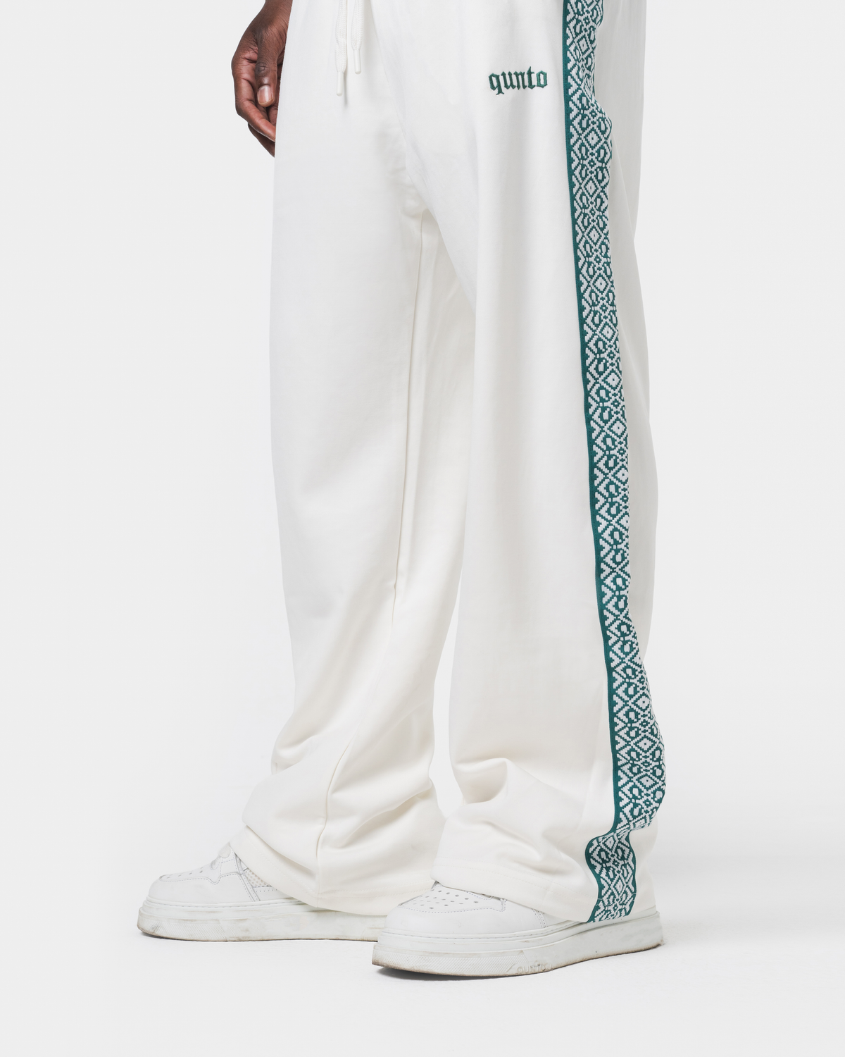 HERITAGE TRACK PANTS CREAM