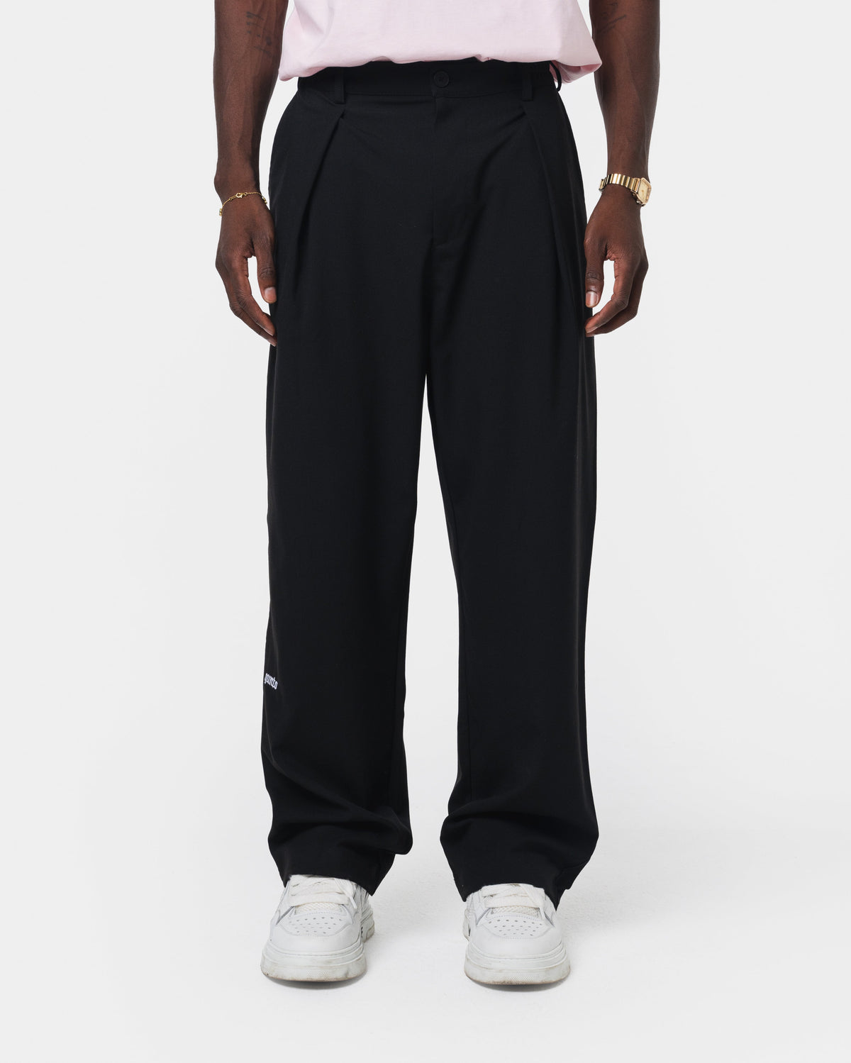 TAILORED PANTS BLACK