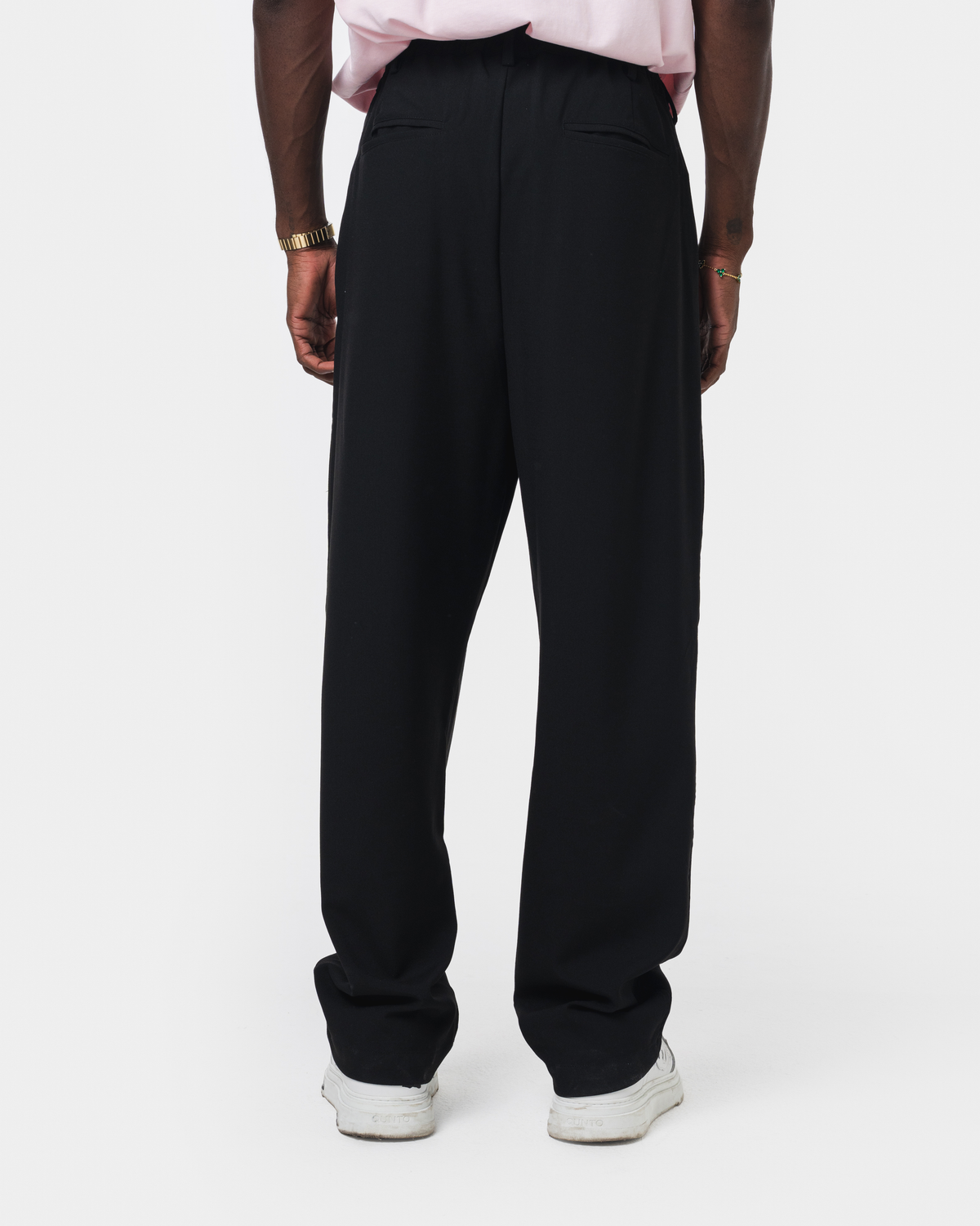 TAILORED PANTS BLACK
