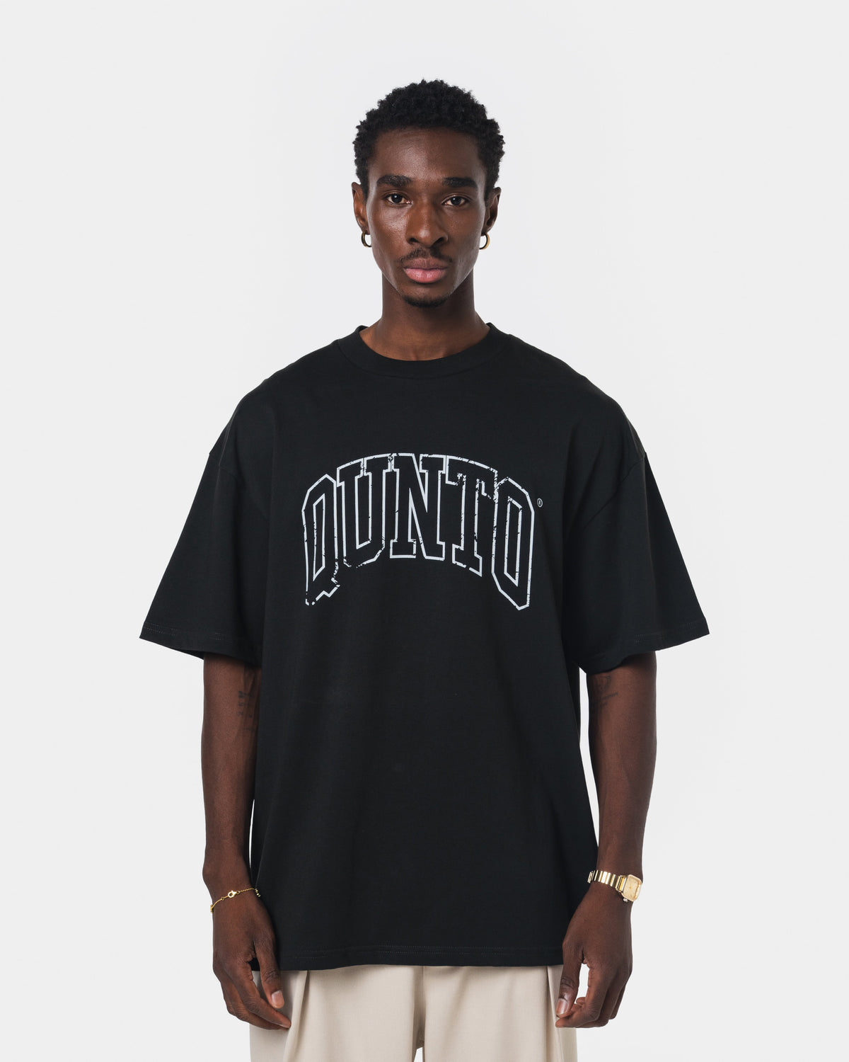 QUNTO BLUE OUTLINER TSHIRT