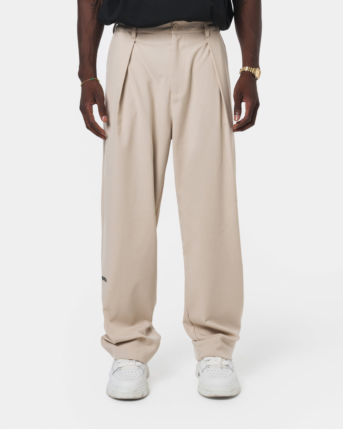 TAILORED PANTS CREAM