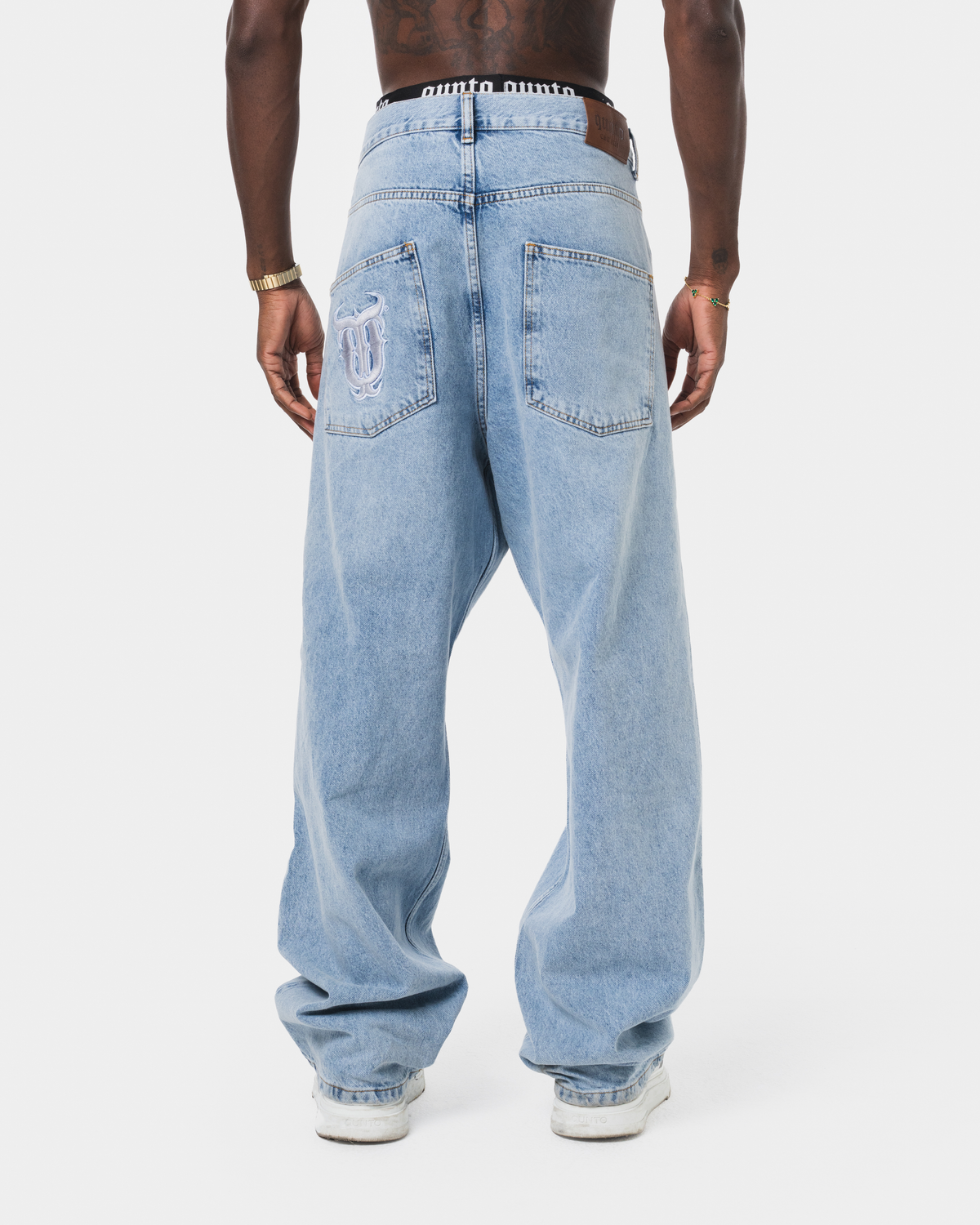RIPPED JEANS BLUE