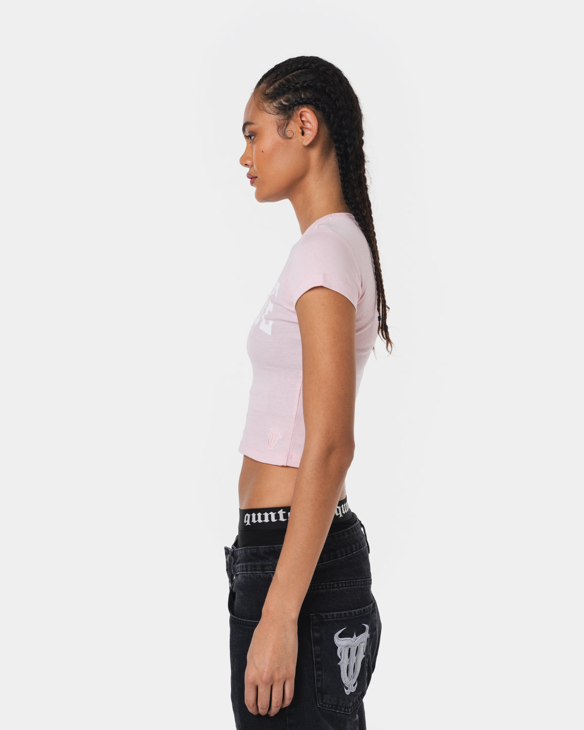 FAMILJE PINK BABY TEE
