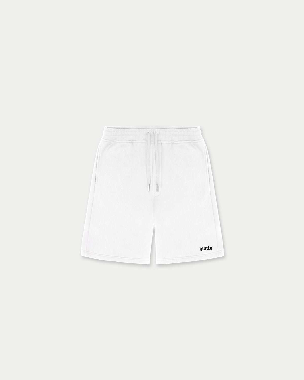 QUNTO LOGO SHORTS CREAM